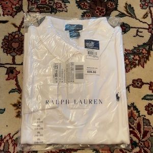 Boys white long sleeve Polo by Ralph Lauren